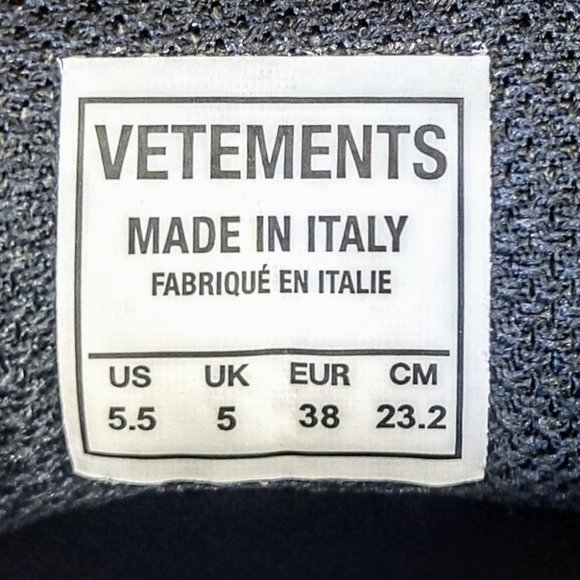 Vetemens x Swear collab chunky platform sneakers - Picture 7 of 15